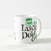 Mug Personalized Rottweiler Dog St. Patty's Day (Devant droit)