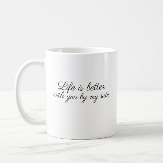 Mug Personalized Sable Sheltie by My Side (Gauche)