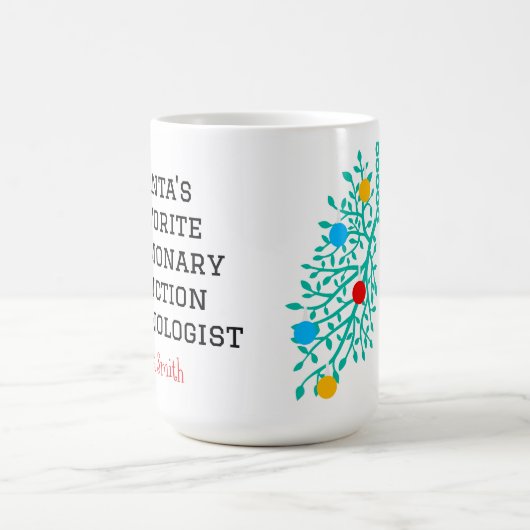Mug Personalized Santa's Pulmonary technologist (Centre)