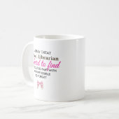 Mug Personalized School Librarian Appreciation Gift (Devant gauche)