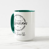 Mug Personalized School Librarian Day | Custom Name  (Devant gauche)