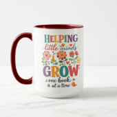 Mug Personalized School Librarian | Happy School  (Gauche)