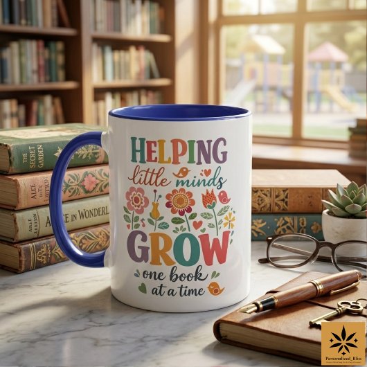 Mug Personalized School Librarian | Happy School 
