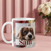 Mug Personalized simple dog Photo and name keepsake 