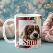 Mug Personalized simple dog Photo and name keepsake 