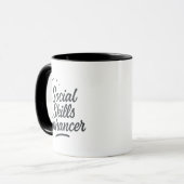 Mug Personalized Social Skills Enhancer Gift Coffee (Devant gauche)