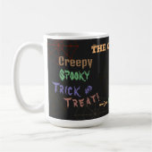 Mug Personalized Spooky Halloween Magically Potions (Gauche)