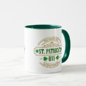 Mug Personalized St. Patrick's Day I Luck of the Irish (Devant droit)