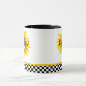 Mug Personalized sunflower coffee (Centre)