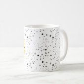 Mug Personalized sunflower coffee (Devant droit)