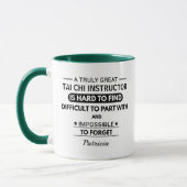 Mug Personalized Tai Chi Instructor Appreciation  (Gauche)