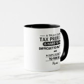 Mug Personalized Tax Preparer Appreciation (Devant droit)