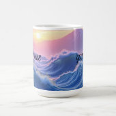 Mug Personalized Waves Mountain  (Centre)