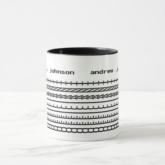 Mug Personalized Wedding Officiant Gift Hidden Message (Centre)
