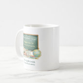 Mug Personalized Welcome to Our Classroom Teacher (Devant gauche)