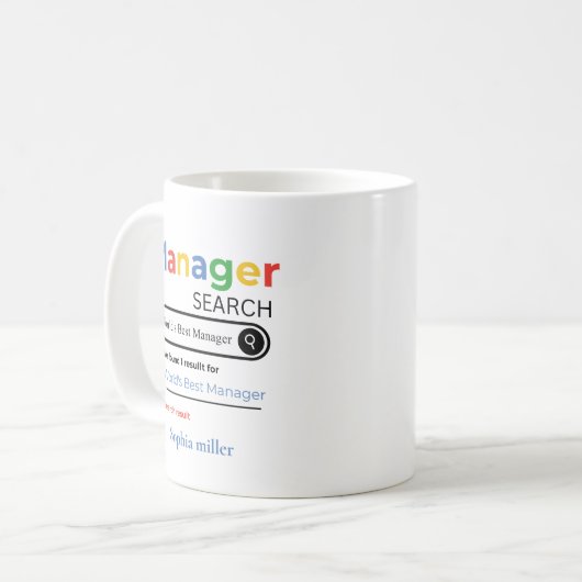 Mug Personalized World’s Best Doctor Search Result (Devant gauche)