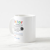 Mug Personalized World’s Best Doctor Search Result (Devant gauche)