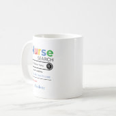 Mug Personalized World’s Best Nurse Search Result (Devant gauche)