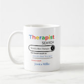 Mug Personalized World’s Best Therapist Search Result (Gauche)