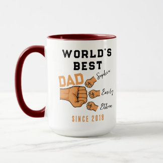 Mug Personalized WORLD'S BEST Dad | Father’s Day