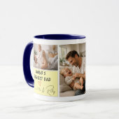 Mug Personalized World's Greatest Dad Photo | Father’s (Devant gauche)