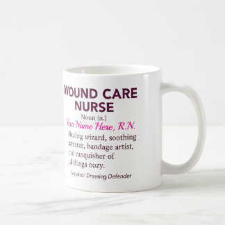 Mug Personalized Wound Care Nurse Definition Gift