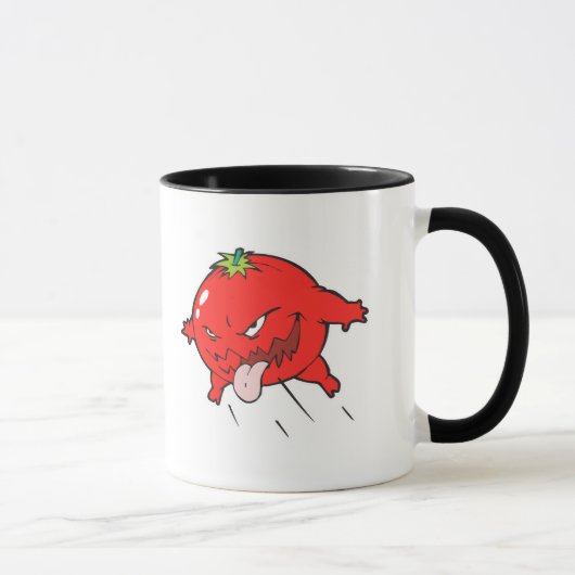 Mug personnage de dessin animé de tomate pourrie en co (Droite)