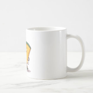 Mug Personnage de dessin animé drôle tenant un télépho