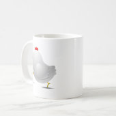 Mug Personnage de dessin animé happpy mignon de poulet (Devant gauche)
