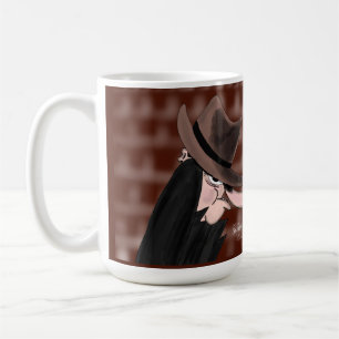 Mug Personnage de dessin animé méchant sournois