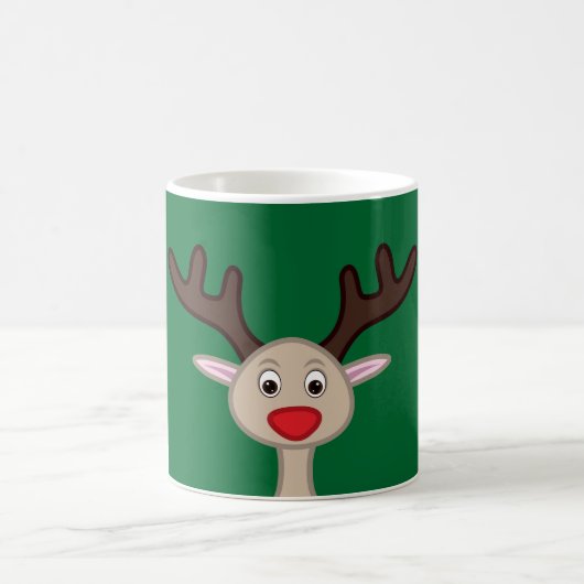 Mug Personnage de dessin animé Reindeer (Centre)