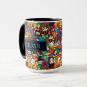 Mug Personnage de Harry Potter en dessin animé | Ajout (Devant gauche)