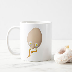 Mug Personnage d'œuf original RG & RA Design mignon