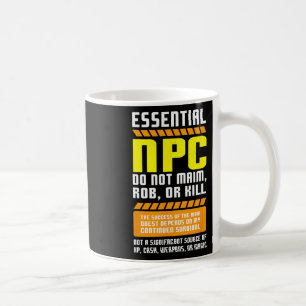 Mug Personnage Non Joueur De Jeu Et De Jeux Drôle Et E