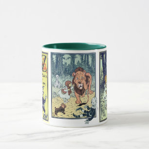 Mug Personnages de livre de conte de fées vintage du M