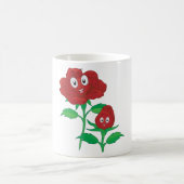 Mug Personnages de Rose Rouge Joyeuse (Centre)