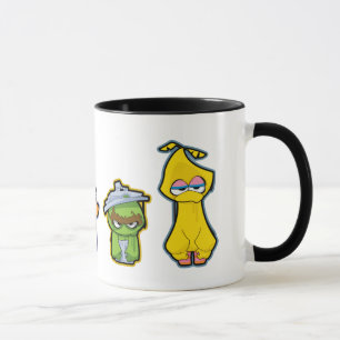 Mug Personnages de Sesame Street zombies