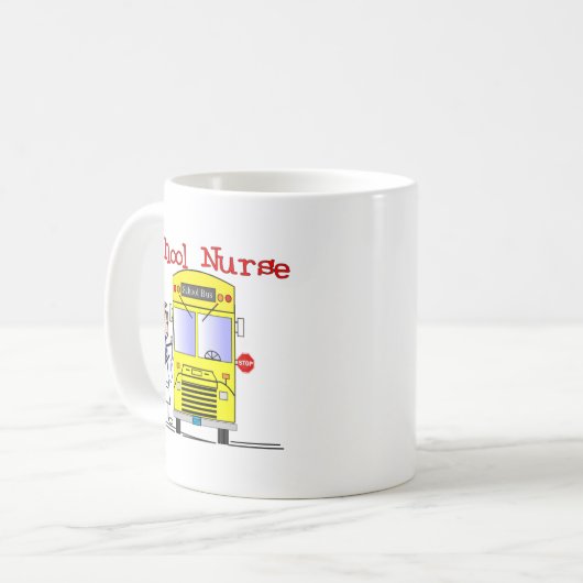 Mug Personnages en allumettes de conception (Devant gauche)