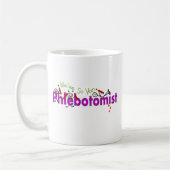 Mug Personnages en allumettes de veine de Phlebotomist (Gauche)
