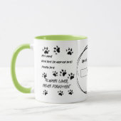 Mug personnalisable - (Gauche)