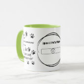 Mug personnalisable - (Devant gauche)