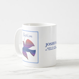 Mug Personnalisable, Adulte Baptême Dove