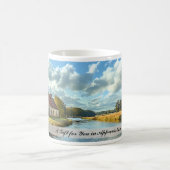 Mug Personnalisable Anglais Paysage de la rivière Camp (Centre)