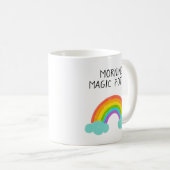 Mug personnalisable avec arc-en-ciel mignon (Devant droit)