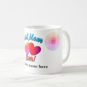 Mug personnalisable "Best Mom Ever!" (Devant droit)