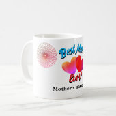 Mug personnalisable "Best Mom Ever!" (Devant gauche)