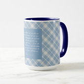 Mug Personnalisable Bible Verse Ésaïe 41:10, 13 (Devant droit)