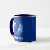 Mug personnalisable Blue Moon (Devant gauche)