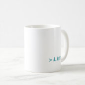 Mug personnalisable chuchoteur de données (Devant droit)
