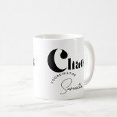 Mug Personnalisable "Coordinateur du Chaos" Milieu de (Devant droit)